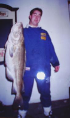 Whitby rock angling club cod record