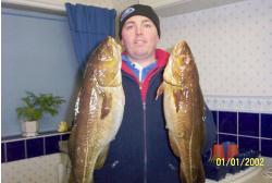 Saltwick cod for whitby fishing club member