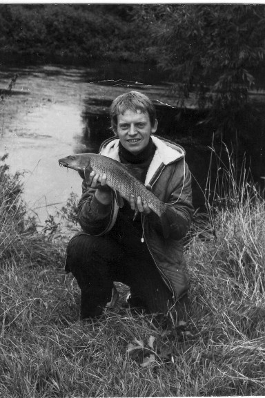 My First Barbel (5½lb) River Kennet 1975