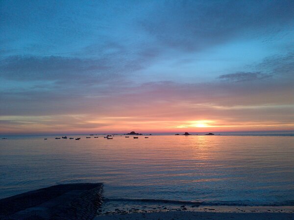 Guernsey West Coast Sunset