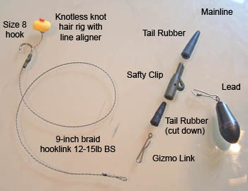 Simple Braid Rig for Carp - Anglers' Net