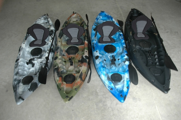 Galaxy Kayak's designed for the angler