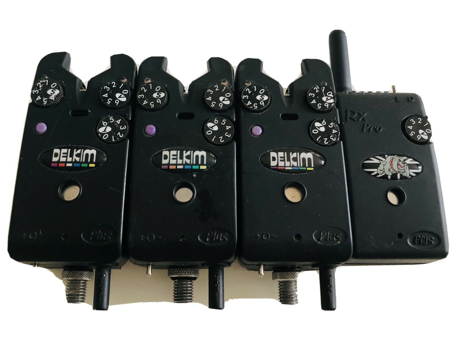 x3 Purple Delkim Txi Plus, With Rx Pro Receiver And 3 Purple Night Lite