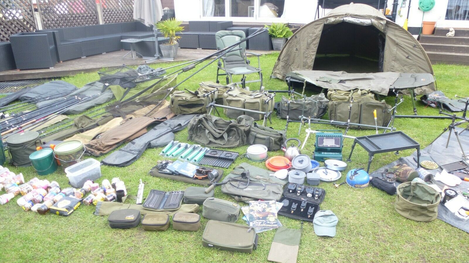 MASSIVE USED CARP FISHING COLLECTION FOR SALE - Anglers' Net